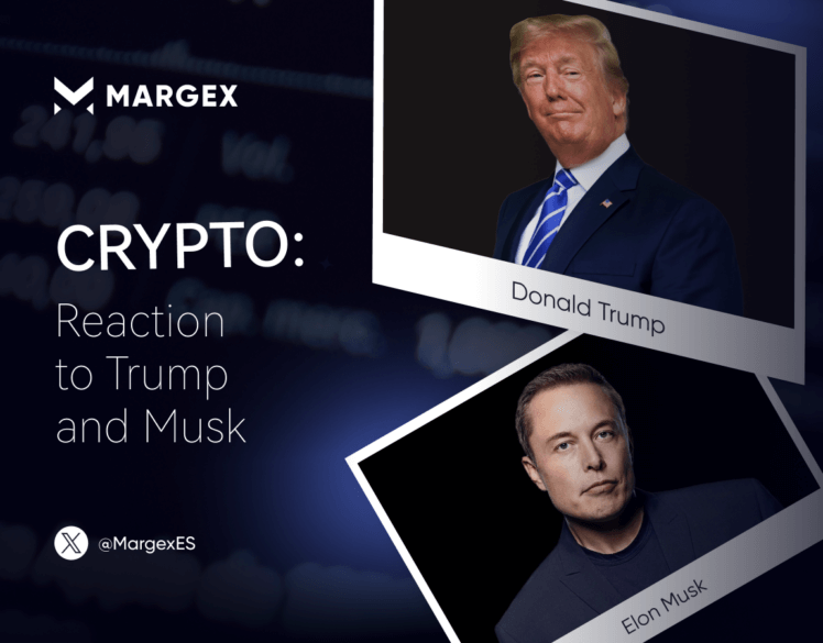 El mercado de criptomonedas reacciona a las recientes declaraciones de Donald Trump y Elon Musk
