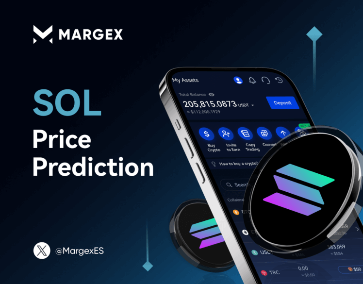Análisis de mercado de Margex: perspectivas de precios de Solana (SOL) para el primer semestre de 2025
