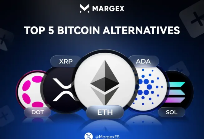 Alternativas al Bitcoin: 5 prometedoras criptodivisas a tener en cuenta
