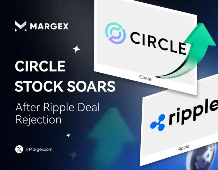 Circle, Ripple ile anlaşmayı reddederek hisse fiyatında ani artış yaşadı