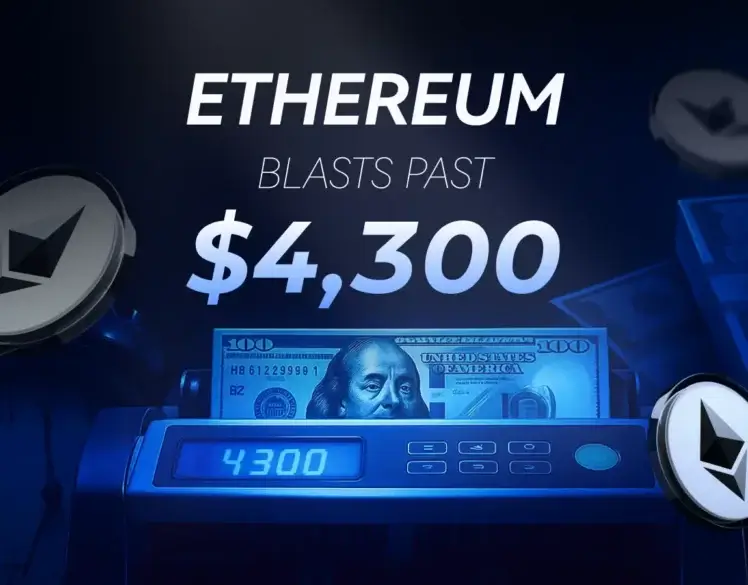 Ethereum Breaks $4,300, Now, When Is $10,000?